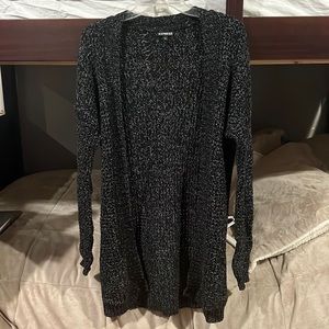 Express Black Knitted Cardigan